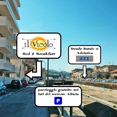 Bed & Breakfast Il Vicolo Сан-Бенедетто-дель-Тронто Екстер'єр фото
